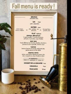 Fall menu is ready !